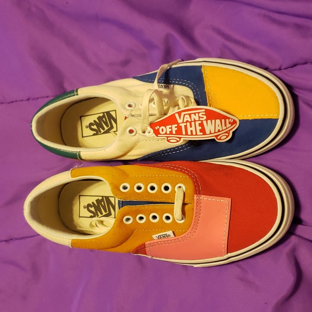 Multi color vans